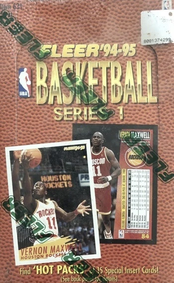 Unopened Box of 1994 Fleer Basketball Cards Unopened Box of 1994 Fleer Basketball Cards
