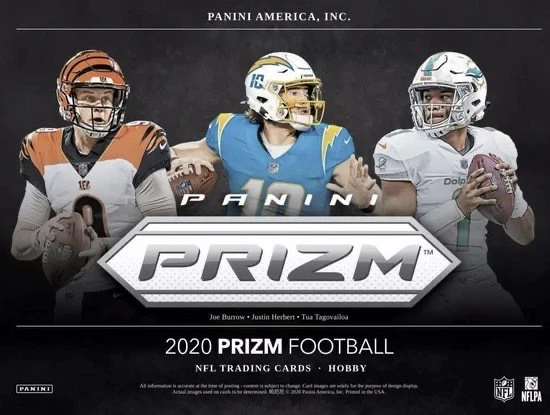 Unopened Box of 2020 Panini Prizm Football Cards Unopened Box of 2020 Panini Prizm Football Cards
