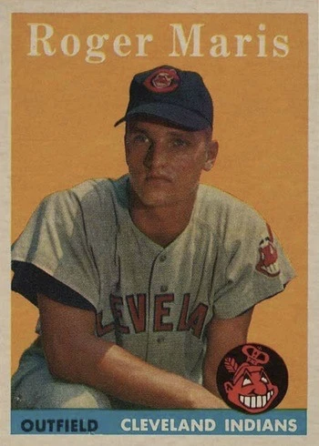 1958 Topps #47 Roger Maris Rookie Card 1958 Topps #47 Roger Maris Rookie Card