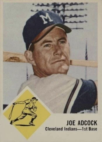 1963 Fleer #46 Joe Adcock Baseball Card 1963 Fleer #46 Joe Adcock Baseball Card