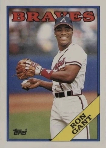 1988 Topps Traded #39T Ron Gant Baseball Card 1988 Topps Traded #39T Ron Gant Baseball Card