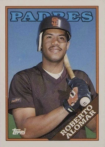 1988 Topps Traded #4T Roberto Alomar Rookie Card 1988 Topps Traded #4T Roberto Alomar Rookie Card