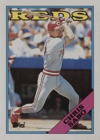 1988 Topps Traded #98T Chris Sabo Rookie Card 1988 Topps Traded #98T Chris Sabo Rookie Card