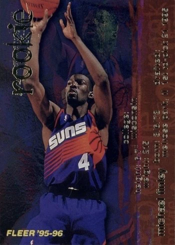 1995 Fleer #291 Michael Finley Rookie Card 1995 Fleer #291 Michael Finley Rookie Card