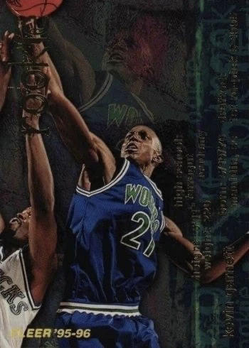 1995 Fleer #293 Kevin Garnett Rookie Card 1995 Fleer #293 Kevin Garnett Rookie Card