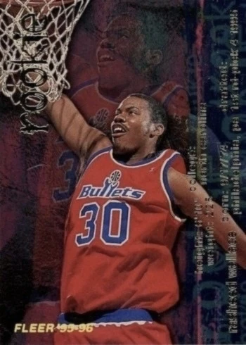 1995 Fleer #316 Rasheed Wallace Rookie Card 1995 Fleer #316 Rasheed Wallace Rookie Card