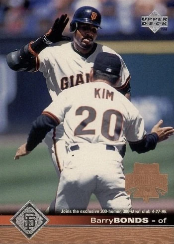 1997 Upper Deck #170 Barry Bonds Baseball Card 1997 Upper Deck #170 Barry Bonds Baseball Card