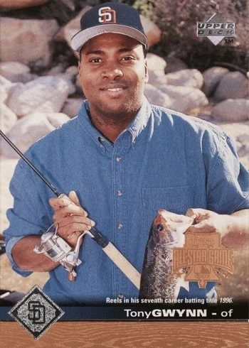 1997 Upper Deck #492 Tony Gwynn Baseball Card 1997 Upper Deck #492 Tony Gwynn Baseball Card