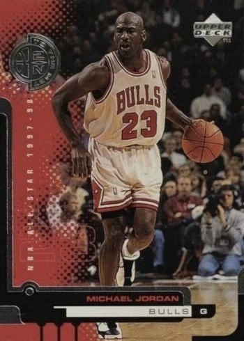 1998 Upper Deck #169 To The Net Michael Jordan Basketball Card 1998 Upper Deck #169 To The Net Michael Jordan Basketball Card