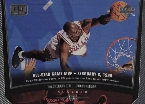 1998 Upper Deck #23 Michael Jordan Basketball Card 1998 Upper Deck #23 Michael Jordan Basketball Card