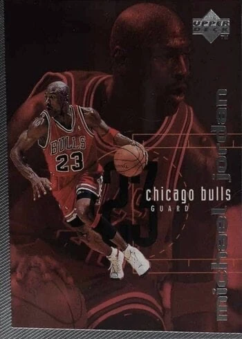 1998 Upper Deck #310 Michael Jordan Basketball Card 1998 Upper Deck #310 Michael Jordan Basketball Card