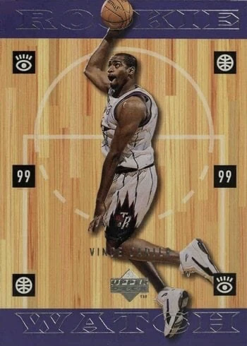 1998 Upper Deck #316 Vince Carter Rookie Card 1998 Upper Deck #316 Vince Carter Rookie Card