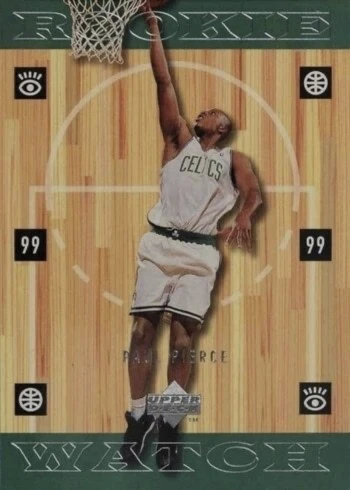 1998 Upper Deck #321 Paul Pierce Rookie Card 1998 Upper Deck #321 Paul Pierce Rookie Card