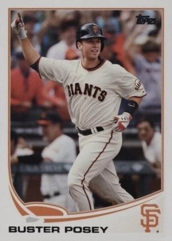 2013 Topps #128 Buster Posey Baseball Card 2013 Topps #128 Buster Posey Baseball Card