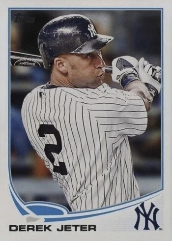 2013 Topps #2 Derek Jeter Baseball Card 2013 Topps #2 Derek Jeter Baseball Card
