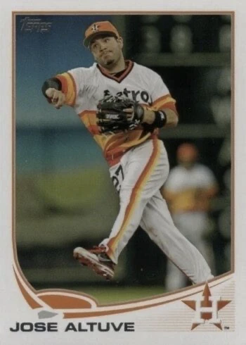 2013 Topps #227 Jose Altuve Baseball Card 2013 Topps #227 Jose Altuve Baseball Card