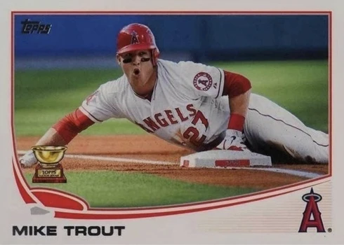 2013 Topps #27 Mike Trout Baseball Card 2013 Topps #27 Mike Trout Baseball Card