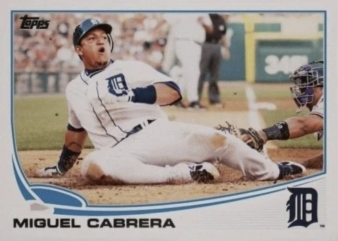 2013 Topps #660 Miguel Cabrera Baseball Card 2013 Topps #660 Miguel Cabrera Baseball Card