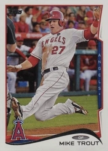 2014 Topps #1 Mike Trout Baseball Card 2014 Topps #1 Mike Trout Baseball Card