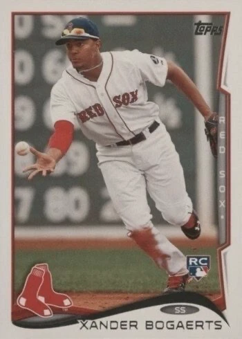 2014 Topps #133 Xander Bogaerts Rookie Card 2014 Topps #133 Xander Bogaerts Rookie Card