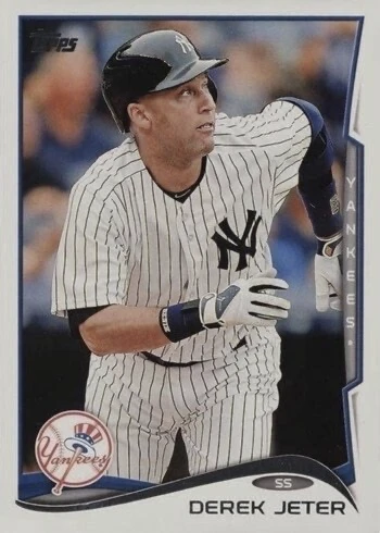 2014 Topps #200 Derek Jeter Baseball Card 2014 Topps #200 Derek Jeter Baseball Card