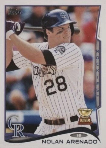 2014 Topps #275 Nolan Arenado Baseball Card 2014 Topps #275 Nolan Arenado Baseball Card