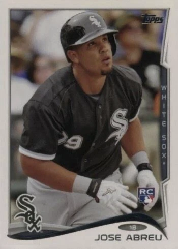 2014 Topps #496 Jose Abreu Rookie Card 2014 Topps #496 Jose Abreu Rookie Card