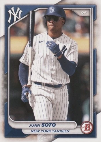 2024 Bowman #78 Juan Soto Baseball Card 2024 Bowman #78 Juan Soto Baseball Card