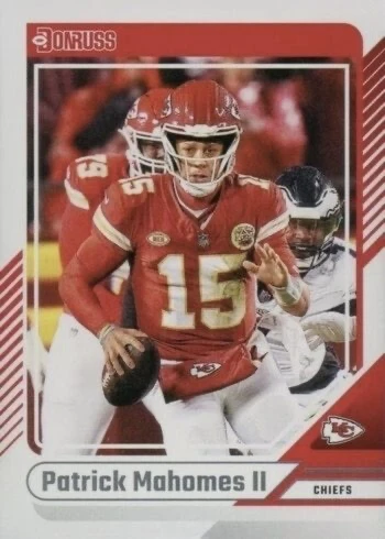 2024 Donruss #100 Patrick Mahomes Football Card 2024 Donruss #100 Patrick Mahomes Football Card