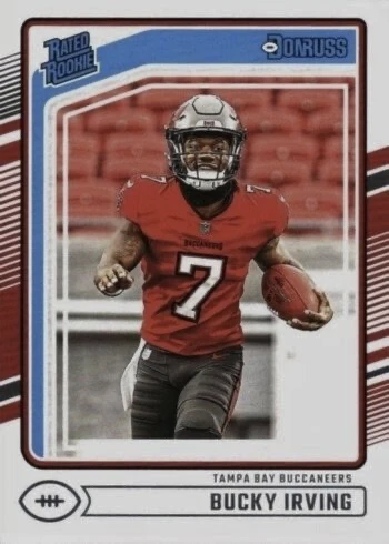 2024 Donruss #301 Bucky Irving Rookie Card 2024 Donruss #301 Bucky Irving Rookie Card