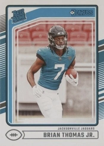 2024 Donruss #313 Brian Thomas Jr. Rookie Card 2024 Donruss #313 Brian Thomas Jr. Rookie Card