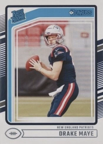 2024 Donruss #379 Drake Maye Rookie Card 2024 Donruss #379 Drake Maye Rookie Card