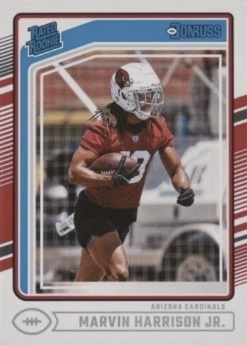 2024 Donruss #393 Marvin Harrison Jr. Rookie Card 2024 Donruss #393 Marvin Harrison Jr. Rookie Card