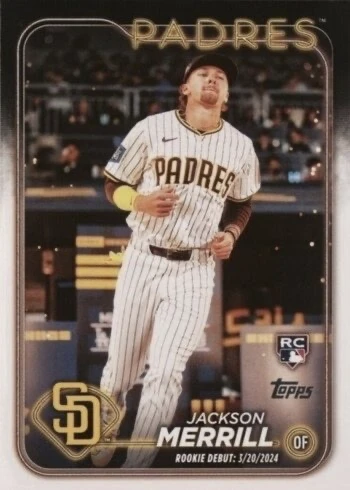 2024 Topps Update #US169 Jackson Merrill Baseball Card 2024 Topps Update #US169 Jackson Merrill Baseball Card