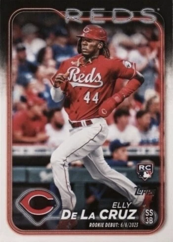 2024 Topps Update #US350 Elly De La Cruz Baseball Card 2024 Topps Update #US350 Elly De La Cruz Baseball Card