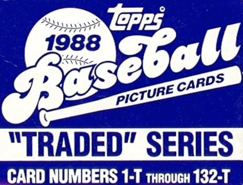Unopened Box of 1988 Topps Traded Baseball Cards Unopened Box of 1988 Topps Traded Baseball Cards