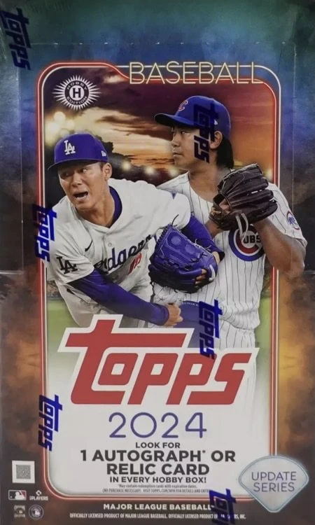 Unopened Box of 2024 Topps Update Baseball Cards Unopened Box of 2024 Topps Update Baseball Cards