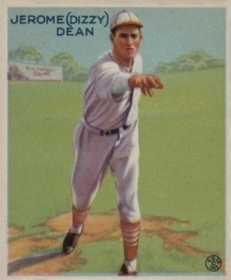 1933 Goudey #223 Dizzy Dean Rookie Card 1933 Goudey #223 Dizzy Dean Rookie Card