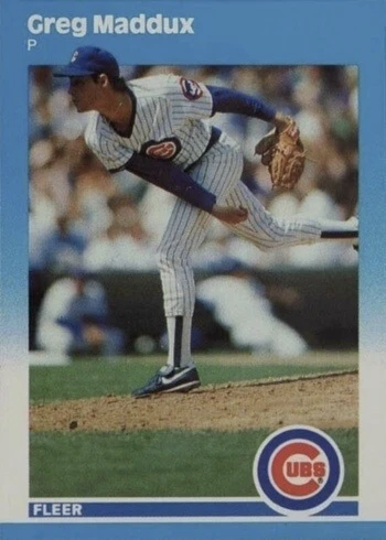 1987 Fleer Update #U-68 Greg Maddux Rookie Card 1987 Fleer Update #U-68 Greg Maddux Rookie Card