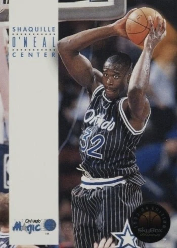 1993 SkyBox #133 Shaquille O'Neal Basketball Card 1993 SkyBox #133 Shaquille O'Neal Basketball Card