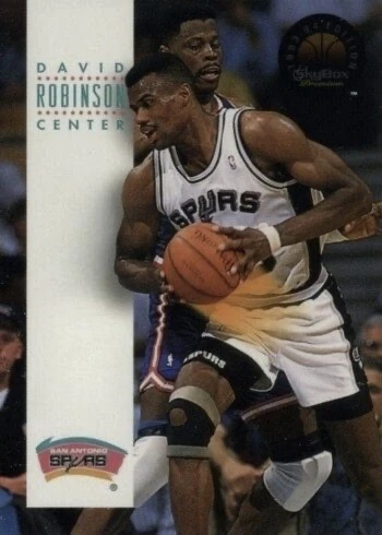 1993 SkyBox #168 David Robinson Basketball Card 1993 SkyBox #168 David Robinson Basketball Card