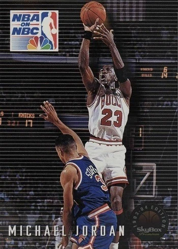1993 SkyBox Premium #14 Michael Jordan Basketball Card 1993 SkyBox Premium #14 Michael Jordan Basketball Card
