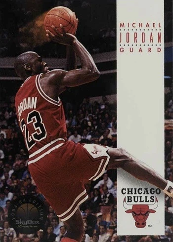 1993 SkyBox Premium #45 Michael Jordan Basketball Card 1993 SkyBox Premium #45 Michael Jordan Basketball Card