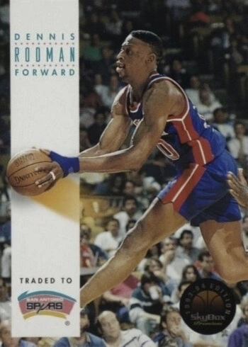 1993 SkyBox Premium #70 Dennis Rodman Basketball Card 1993 SkyBox Premium #70 Dennis Rodman Basketball Card