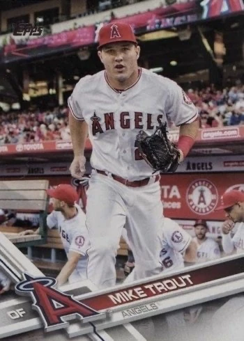2017 Topps #20 Mike Trout Baseball Card 2017 Topps #20 Mike Trout Baseball Card