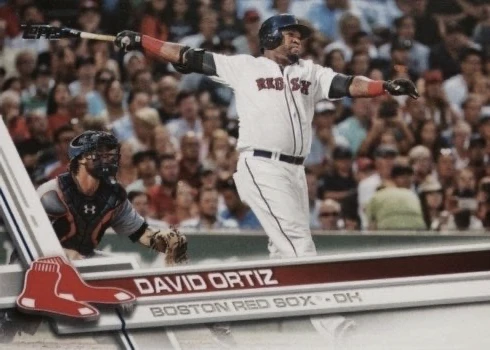 2017 Topps #350 David Ortiz Baseball Card 2017 Topps #350 David Ortiz Baseball Card