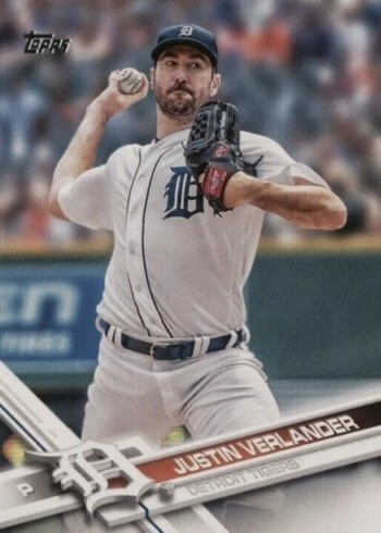 2017 Topps #450 Justin Verlander Baseball Card 2017 Topps #450 Justin Verlander Baseball Card