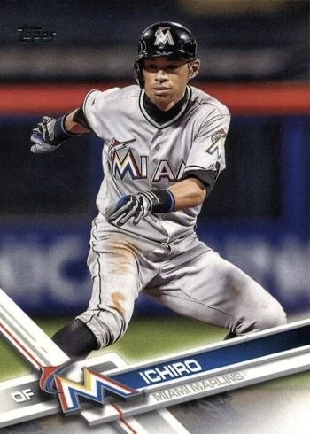 2017 Topps #699 Ichiro Suzuki Baseball Card 2017 Topps #699 Ichiro Suzuki Baseball Card