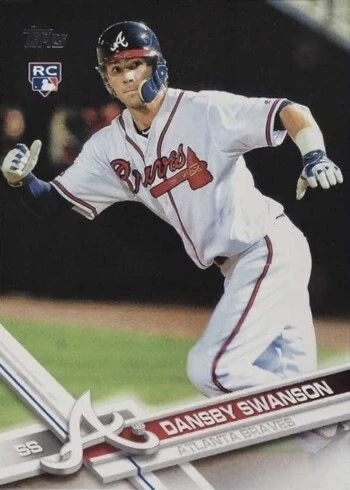 2017 Topps #87 Dansby Swanson Rookie Card 2017 Topps #87 Dansby Swanson Rookie Card