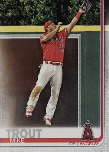2019 Topps #100 Mike Trout Baseball Card 2019 Topps #100 Mike Trout Baseball Card